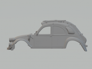 Citroen cv2 race car 3D Принт Модель
