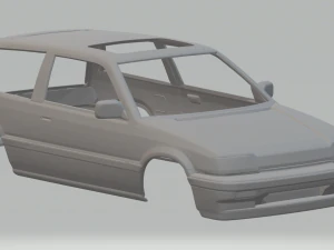 Хонда Цивик Си 86 3D Принт Модель
