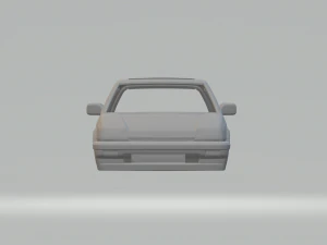Honda civic si 86 3D Print Model