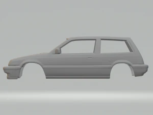 Honda civic si 86 3D Print Model