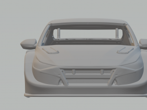 Hyundai elantra race car Modelo de impresión 3D