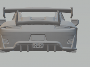 Duke Dynamic 991 PORSCHE GT-RSR Widebody 3D 打印模型