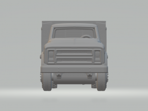 Chevrolet c50 flatbed Model Cetak 3D