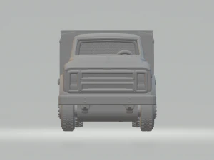 Chevrolet c50 flatbed 3D Print Model
