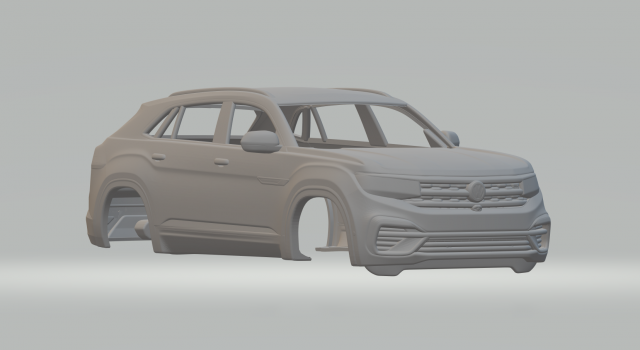 Vw atlas 3D Print Model .c4d .max .obj .3ds .fbx .stl .blend 