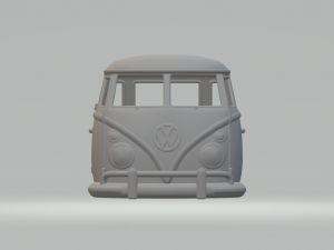 Volkswagen bus kombi 3D Print Model