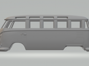 Volkswagen bus kombi 3D Print Model