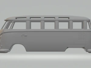 Volkswagen bus kombi 3D Print Model