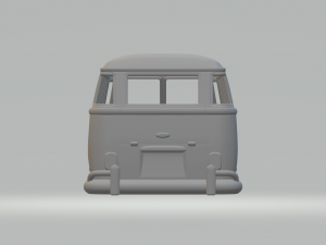 Volkswagen bus kombi 3D Print Model