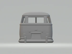 Volkswagen bus kombi 3D Print Model