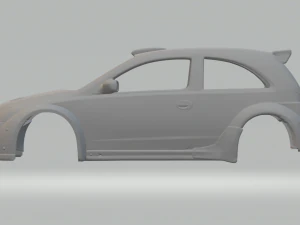 Opel corsa race car 3D Print Model