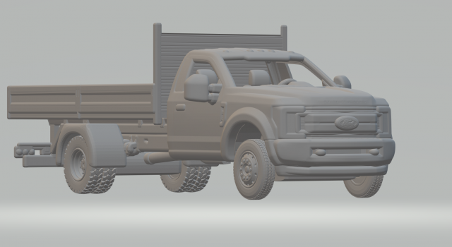 F450 truck 3D Принт Модель .c4d .max .obj .3ds .fbx .stl .blend 