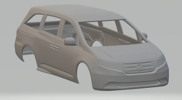 Honda odyssey 3D Print Model .c4d .max .obj .3ds .fbx .stl .blend 