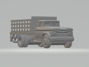 CHEVROLET C60 USA 3D 打印模型