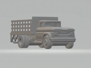 CHEVROLET C60 USA 3D Print Model