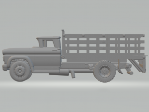 CHEVROLET C60 USA Model Cetak 3D