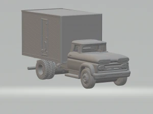 CHEVROLET C60 USA 3D Print Model