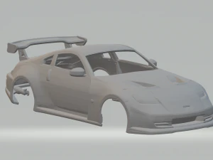 Nissan 350z top secret 3D Print Model