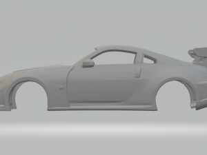 Nissan 350z top secret Modelo de Impressão 3D
