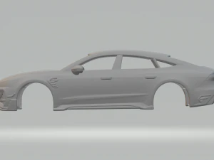 AUDI RS7 MODIFIED 3D Print Model