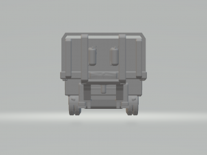 STEP DECK TRAILER 3D-printmodel