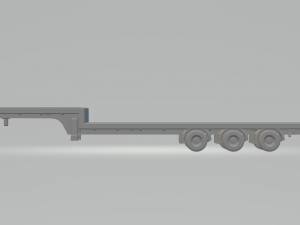 STEP DECK TRAILER 3D-printmodel