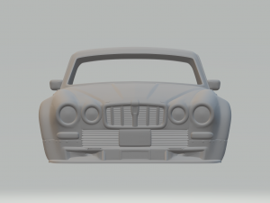 Jaguar broadspeed 3D 打印模型