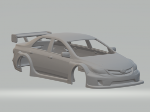 Toyota corolla race car 3D-printmodel