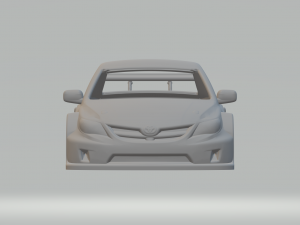 Toyota corolla race car 3D Print Model