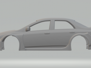 Toyota corolla race car 3D Print Model