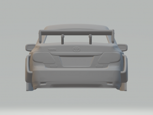 Toyota corolla race car 3D Print Model
