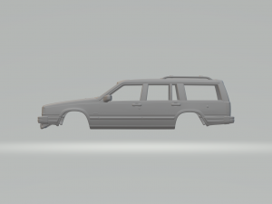 Volvo 745 Modèles 3D en vedette