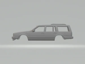 Volvo 745 3D Print Model