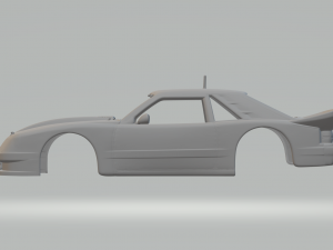 Mustang race car 3D 打印模型