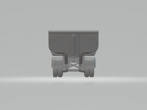 Trailer dumper brazilian 3 axles 3D Print Model