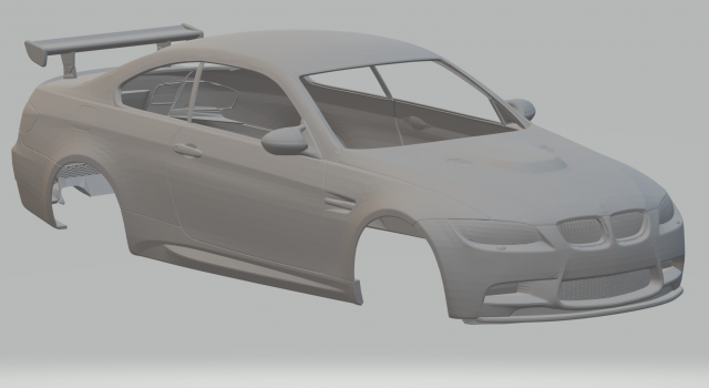 M3 gts 3D Print Model .c4d .max .obj .3ds .fbx .stl .blend 