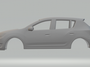 Dacia sandero 3D-printmodel