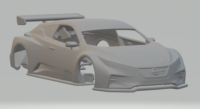 Nissan leaf nismo rc 3D Print Model .c4d .max .obj .3ds .fbx .stl .blend 