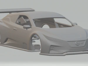 日産リーフニスモRC 3Dプリントモデル