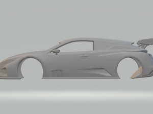 Nissan leaf nismo rc 3D-Druckmodell