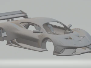 Brabham BT62 2018 3D Print Model