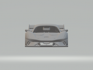 Brabham BT62 2018 Modello di stampa 3D