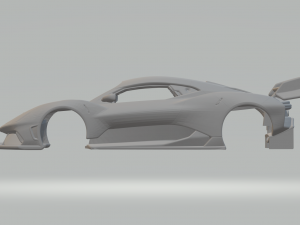 Brabham BT62 2018 Modello di stampa 3D