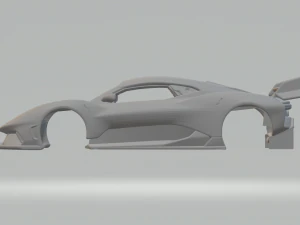 Brabham BT62 2018 3D Print Model
