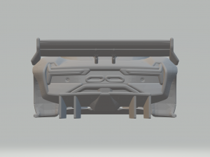 Brabham BT62 2018 Modello di stampa 3D