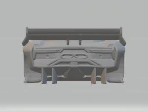 Brabham BT62 2018 3D Print Model