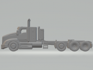 Kenworth t custom v1 Modelo de impresión 3D
