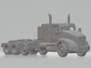 Kenworth t custom v1 3D-printmodel