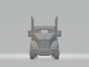 Kenworth t custom v1 3D Baskı Modeli