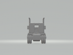 Kenworth t custom v1 3D Baskı Modeli